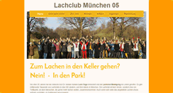 Desktop Screenshot of lachclub-muenchen05.de